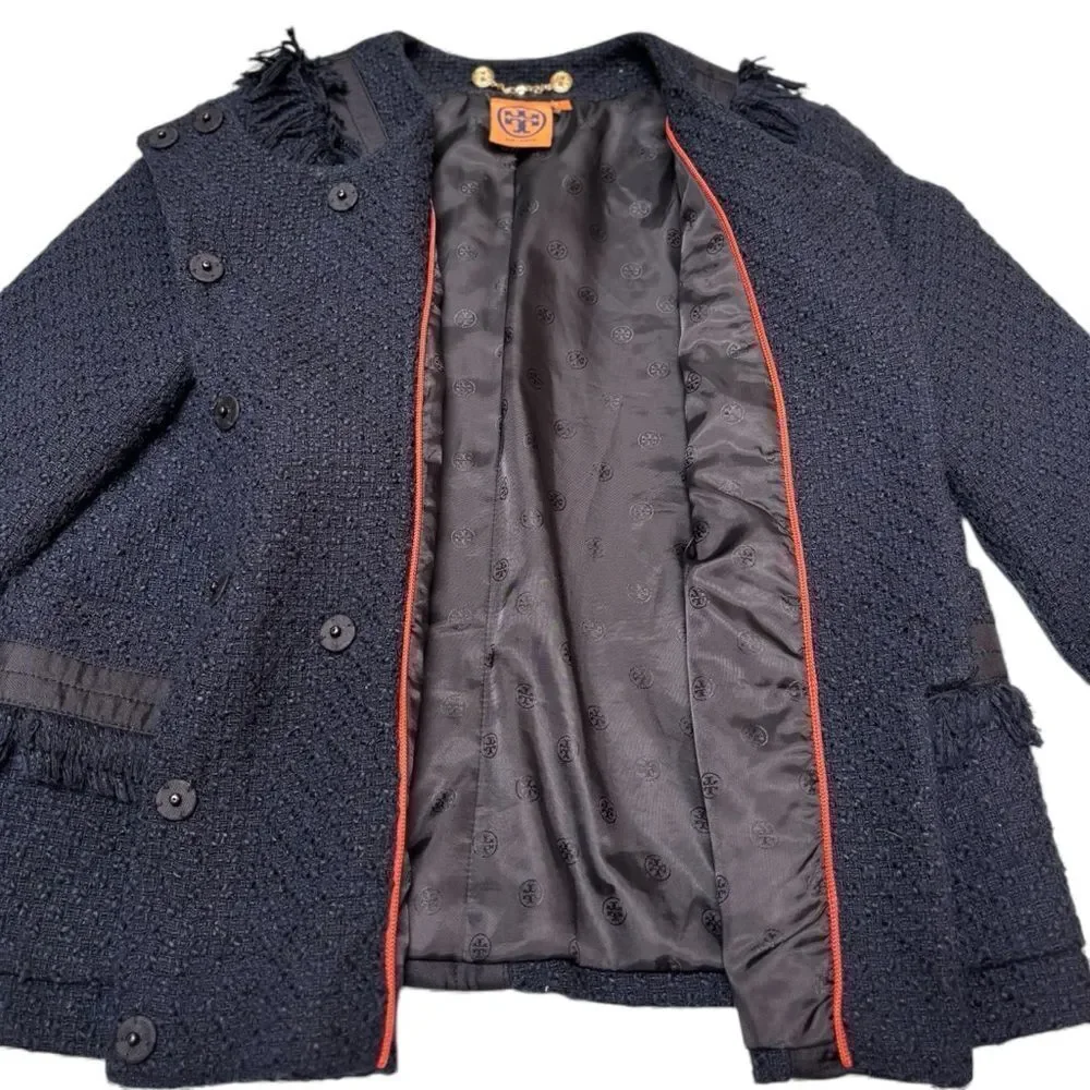 Tory Burch chic navy